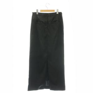 CLANE 24AW 2WAY ADJUST SATIN STRAIGHT SKIRT タイトスカート ロング 2
