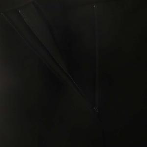 MILA OWEN MILAOWEN センタープレス後ゴムテーパードパンツ スラックス 1 黒 ブラック /AT OS