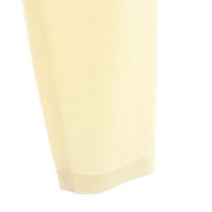 Leilian ウエストゴムテーパードパンツ ストレッチ 13 オフホワイト /HK OS