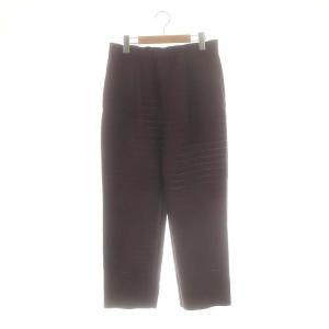 23SS ウエストゴム ワイドパンツ 2 紫 /MI OS