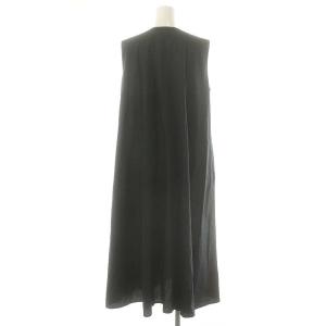 mizuiro ind mizuiroind ノースリーブ シャツワンピース ネイビー /CX OS