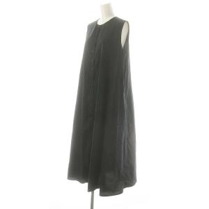 mizuiro ind mizuiroind ノースリーブ シャツワンピース ネイビー /CX OS