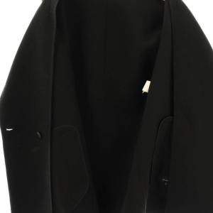 allureville リバーカルゼダブルジャコット ジャケット テーラード ブラック /HK OS