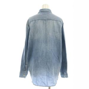 Frank&Eileen フランクアンドアイリーン × ロンハーマン Ronherman × KK EILEEN ダンガリーシャツ S インディゴブルー /DO