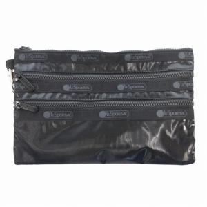 美品 ZIP POUCH SET3 ヒトリップカグヤブラック ポーチ ナイロン 黒 ブラック /HO