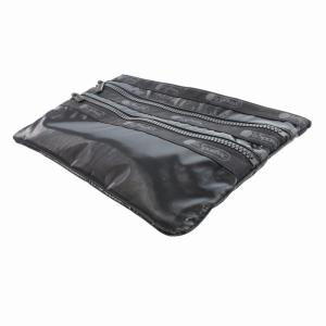 LesportSAC 美品 ZIP POUCH SET3 ヒトリップカグヤブラック ポーチ ナイロン 黒 ブラック /HO