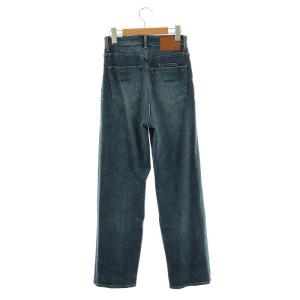 YANUK PREMIUM2 ボーイズストレート LEA デニムパンツ ジーンズ 24 青 /MI OS