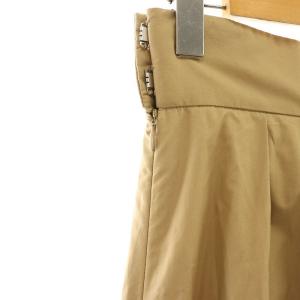 SEVEN TEN by MIHO KAWAHITO タックスカート ロング フレア XS ベージュ /DO OS
