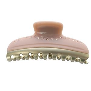 Alexandre De Paris ヴァンドーム VENDOME L ヘアクリップ クリスタル ピンク /YO13