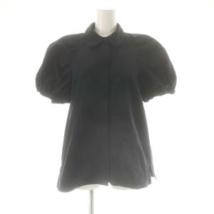 タックスリーブパフブラウス シャツ F ネイビー /CX OS