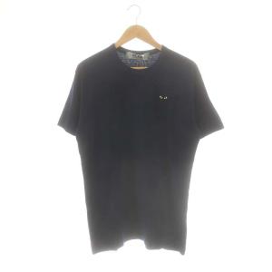 青山店限定 インディゴ染め ハート Tシャツ カットソー 半袖 XL ネイビー /HK OS