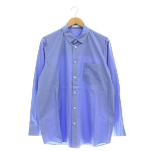 SUVIN BROAD STANDARD SHIRT シャツ スタンダード 長袖 04 スモークブルー