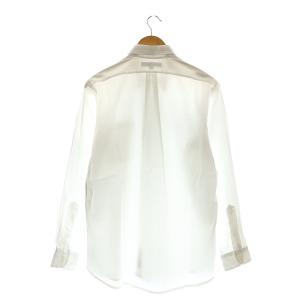 INDIVIDUALIZED SHIRTS BD長袖シャツ ボタンダウン スタンドカラー M 白 ホワイト /AT OS AD