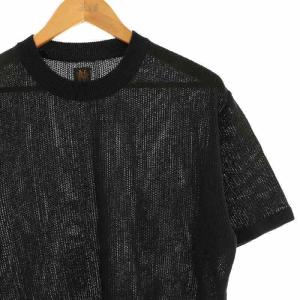 BATONER 25SS OX SUMMER KNIT CREW NECK S/S 半袖ニット セーター 2 ブラック