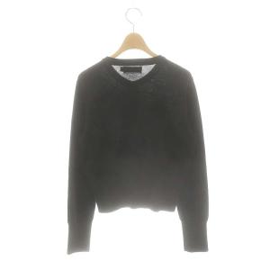 FRED PERRY ハイゲージコットンニットカーディガン UK10 M 黒 ブラック SH /SY OS