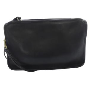 オールド オールレザー USA製 クラッチバッグ 2way ショルダーバッグ 黒 ブラック /SR18