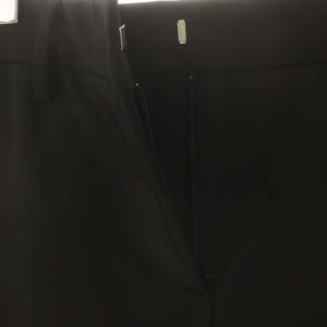 PRADA テーパードパンツ ジッパーフライ 40 ブラック /DO OS