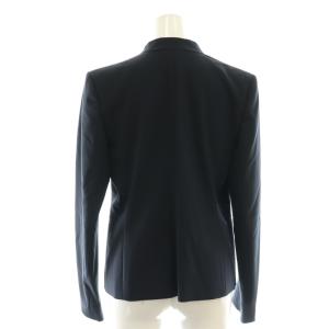 Theory セットアップ ノーカラージャケット プリーツスカート 2 0 濃紺 /MI OS