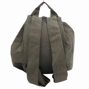 CAMPER リュックサック デイパック コンパクト ロゴ刺繍 グレー /FF