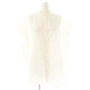 カットソー WASHED TYPEWRITER フレンチスリーブ バンドカラー 38 オフホワイト /DO