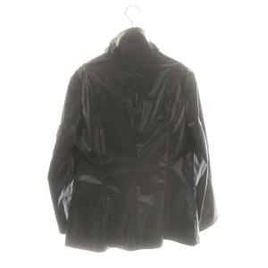 GHERARDINI ロゴ 総柄 ジップアップ ジャケット ブルゾン 44 ブラック /DF OS