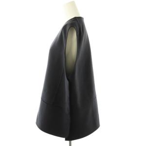 Drawer ウールケヌキジレ ベスト プルオーバー 38 紺 /MI OS