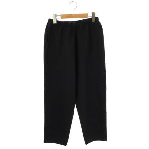ウールイージーパンツ テーパードパンツ 36 ネイビー /ES OS