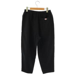 DANTON ウールイージーパンツ テーパードパンツ 36 ネイビー /ES OS