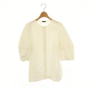 cymbal ブラウス パフスリーブ Free ホワイト