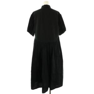 Cecilie Bahnsen MARGO DRESS シャツワンピース UK6 ブラック
