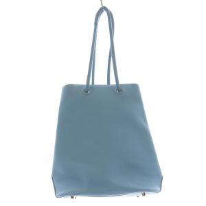 JIL SANDER ドローストリング ハンドバッグ ブルー