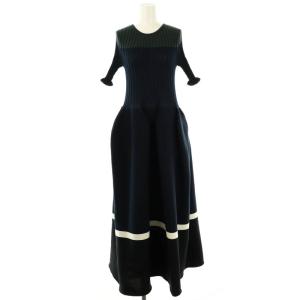 POTTERY SHORT SLEEVE DRESS ワンピース 3 ネイビー