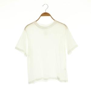 25SS SHEER SHORT SLV TEE トップス Tシャツ カットソー 半袖 1 ホワイト /DF