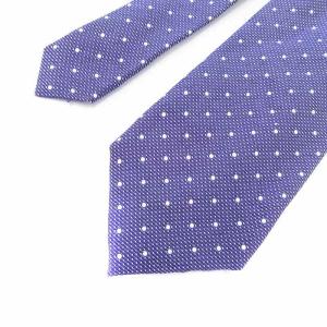 TOM FORD ネクタイ ワイドタイ ドット柄 シルク 青 ブルー /AE SH