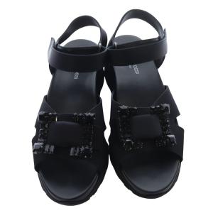 Sergio Rossi sr Sandal Running サンダル Drawer別注 38 ブラック