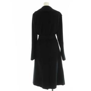 Max Mara 10161343 MANUELA キャメル アイコンコート 32 ブラック