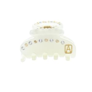 ミニクリップ ロゴ 白 ホワイト /SR23 SH