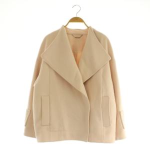 ウールショートコート オーバーサイズ ONE ピンク /MY OS