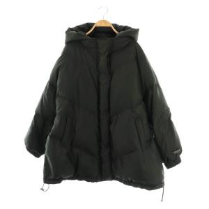ミドルルーズダウンジャケット アウター 0 ブラック /DO OS