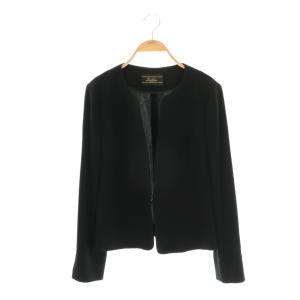 ノーカラージャケット 9 ブラック /DO OS