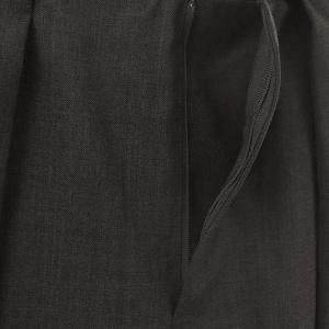 BABYLONE 25SS ギャバハイウエストタックパンツ ワイド 38 グレー /DO OS