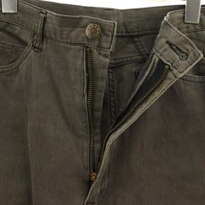 COMME des GARCONS HOMME ワイドデニムパンツ ジーンズ テーパード M チャコール /ES OS