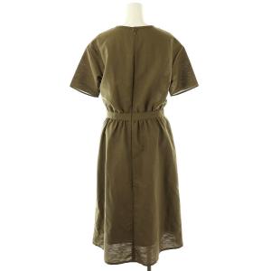 MACKINTOSH PHILOSOPHY MACKINTOSHPHILOSOPHY ショートスリーブ ワンピース ロング 38 カーキ /HK OS