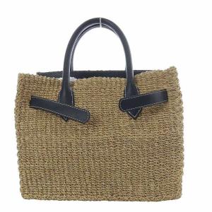 BASKET BAG(MEDIUM) かごバッグM ハンドバッグ ネイビー /YO9