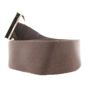 Drawer ローラーバックルベルト ロゴ ナイロン 茶 ブラウン /GV