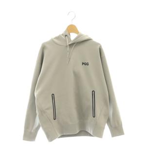 24AW ポリエステルヤーン ニットフーディー パーカー M グレー /DF OS