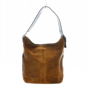 COACH トートバッグ ワンショルダー ヘアカーフ レザー ブラウン 茶色 G2S-9346 /RI OS