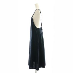 BLUE LABEL CRESTBRIDGE キャミソールワンピース 38 紺 /MI OS