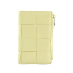 財布 二つ折り 小銭入れ マキシイントレチャート クリーム色 /MI OS