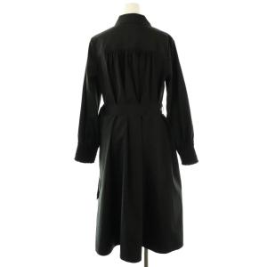 René ステンカラーコート 34 ブラック 6218070